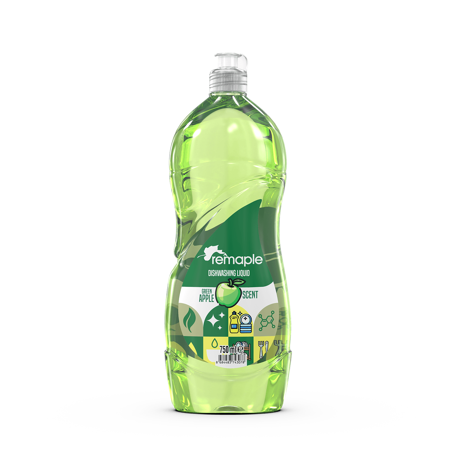 Remaple Bulaşık Deterjanı Elma 750 GR